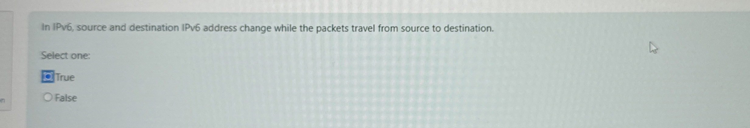 In IPv 6 , source and destination IPv 6 address