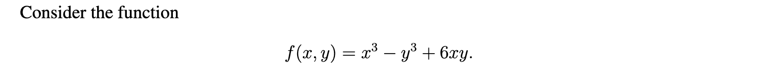 Consider the function in the picture: Write
