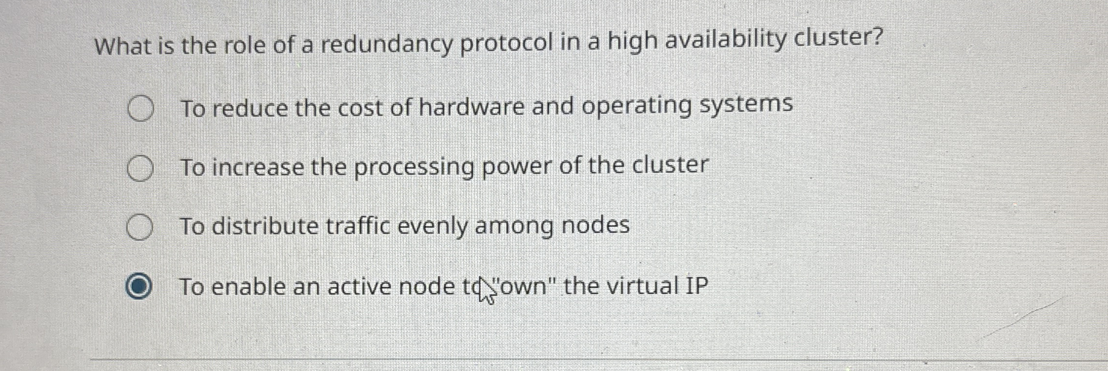 What is the role of a redundancy protocol in a