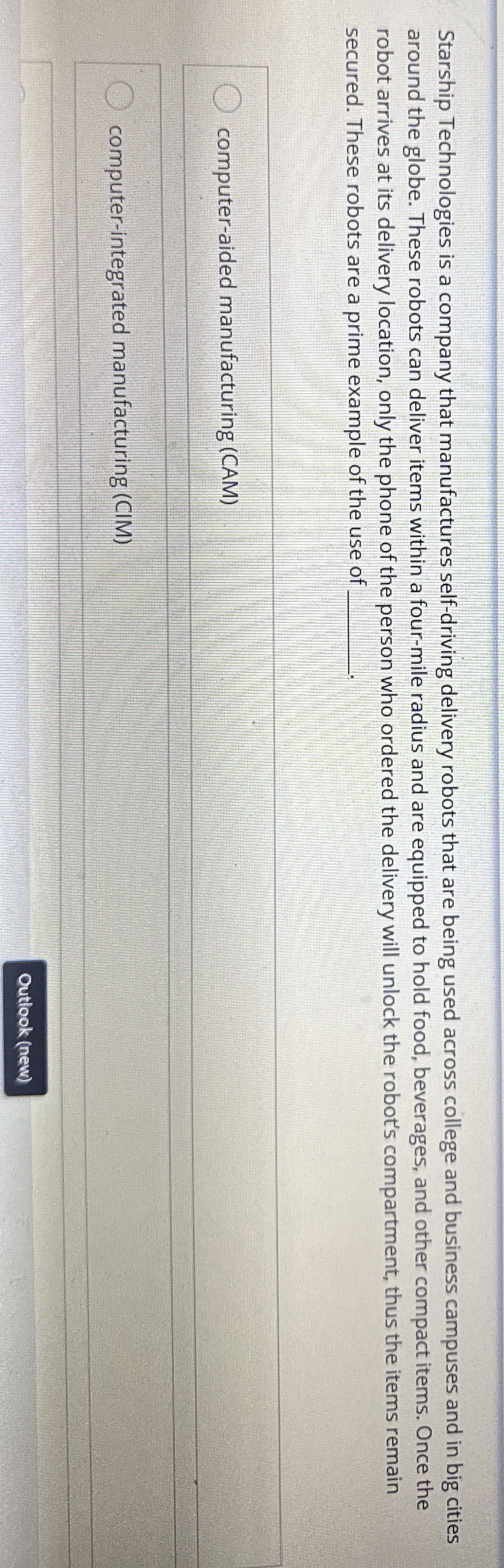 Starship Technologies is a company that