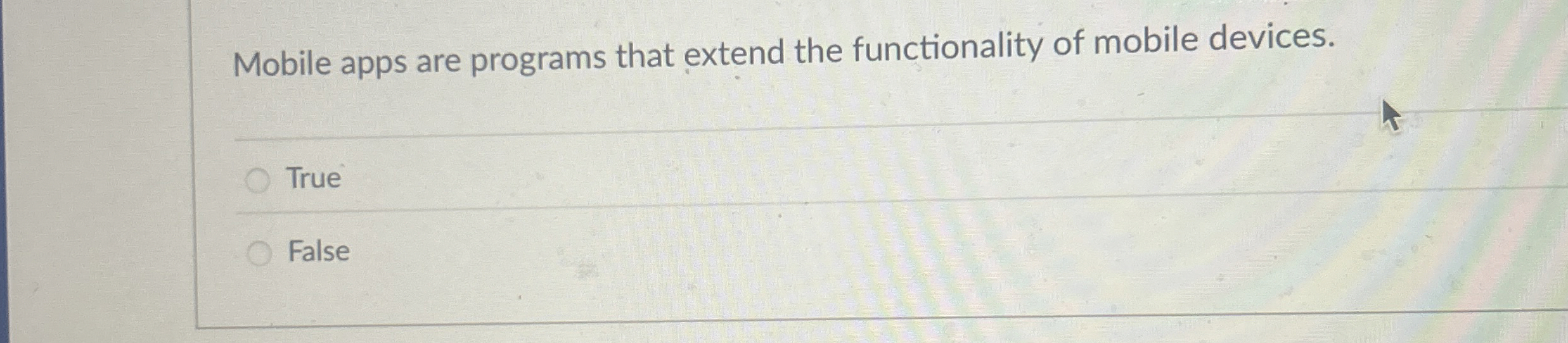 Mobile apps are programs that extend the