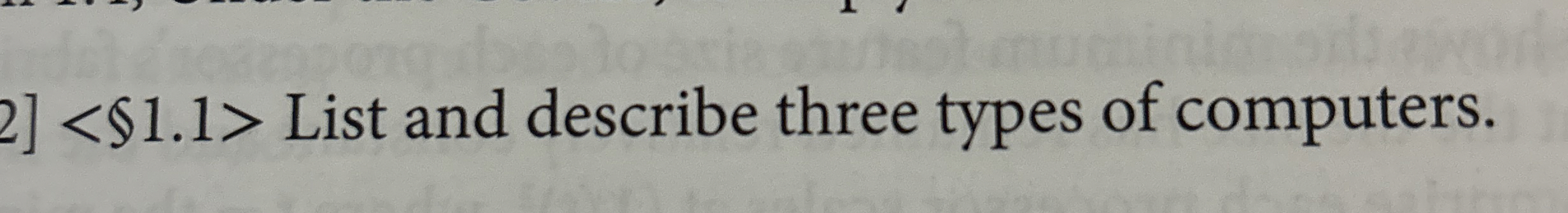 Section 1 . 4 , Under the Covers, to help you