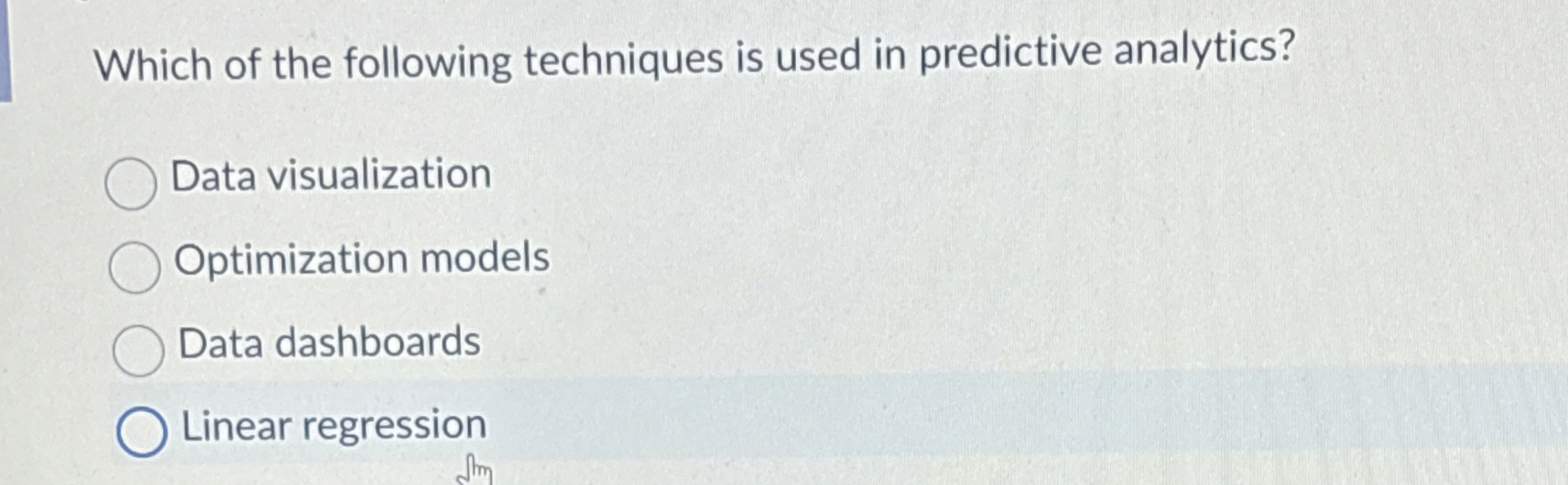 Which of the following techniques is used in