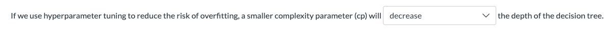 If we use hyperparameter tuning to reduce the