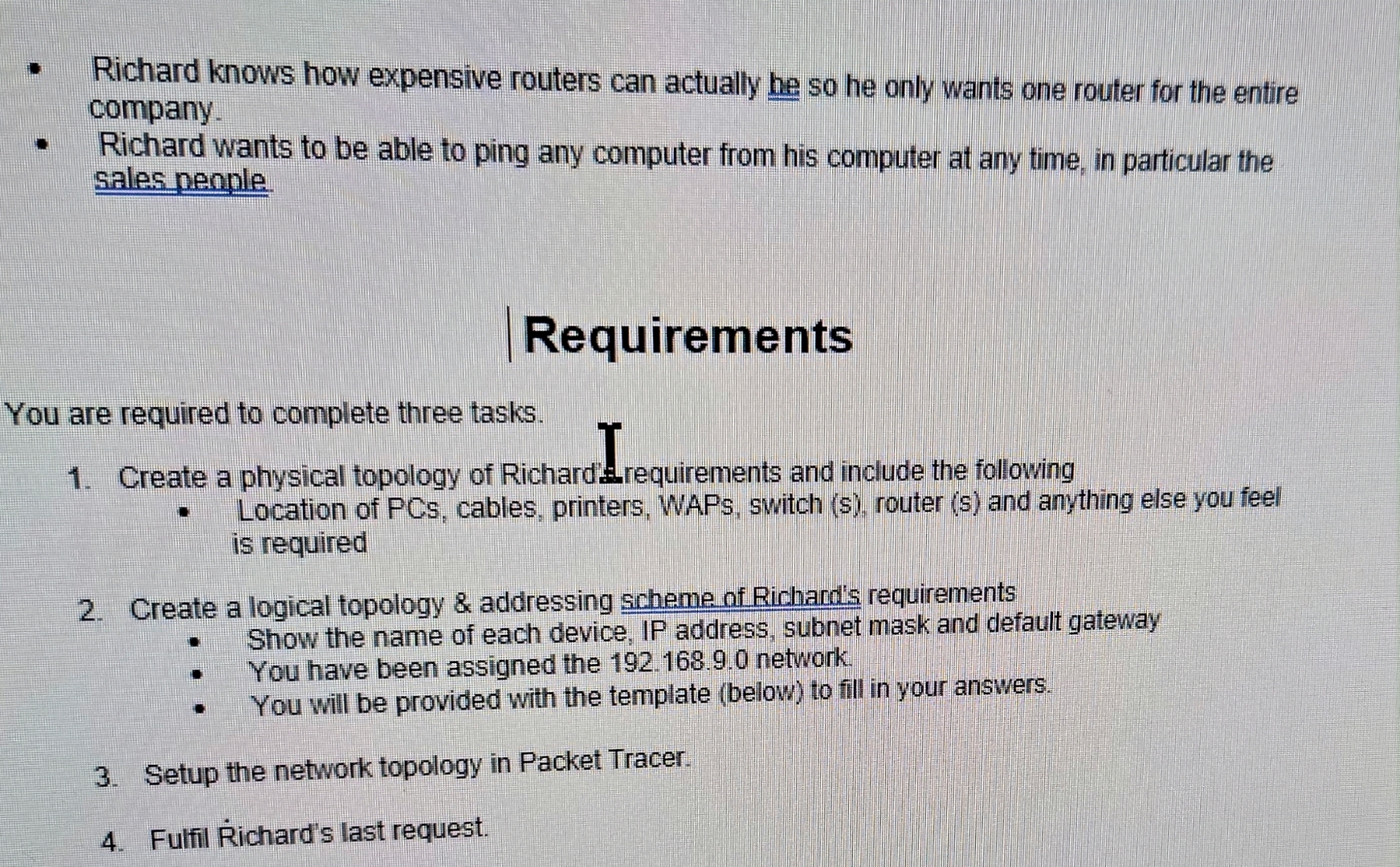 Richard knows how expensive routers can actually