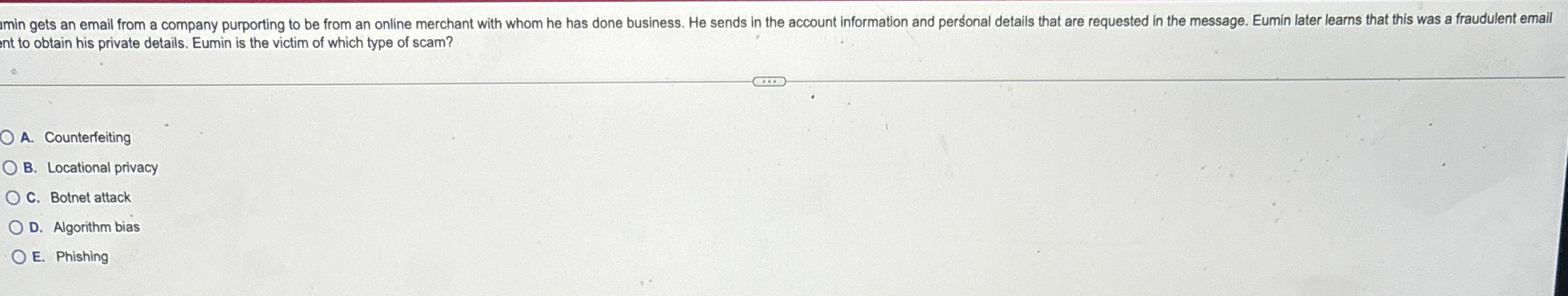 int to obtain his private details. Eumin is the