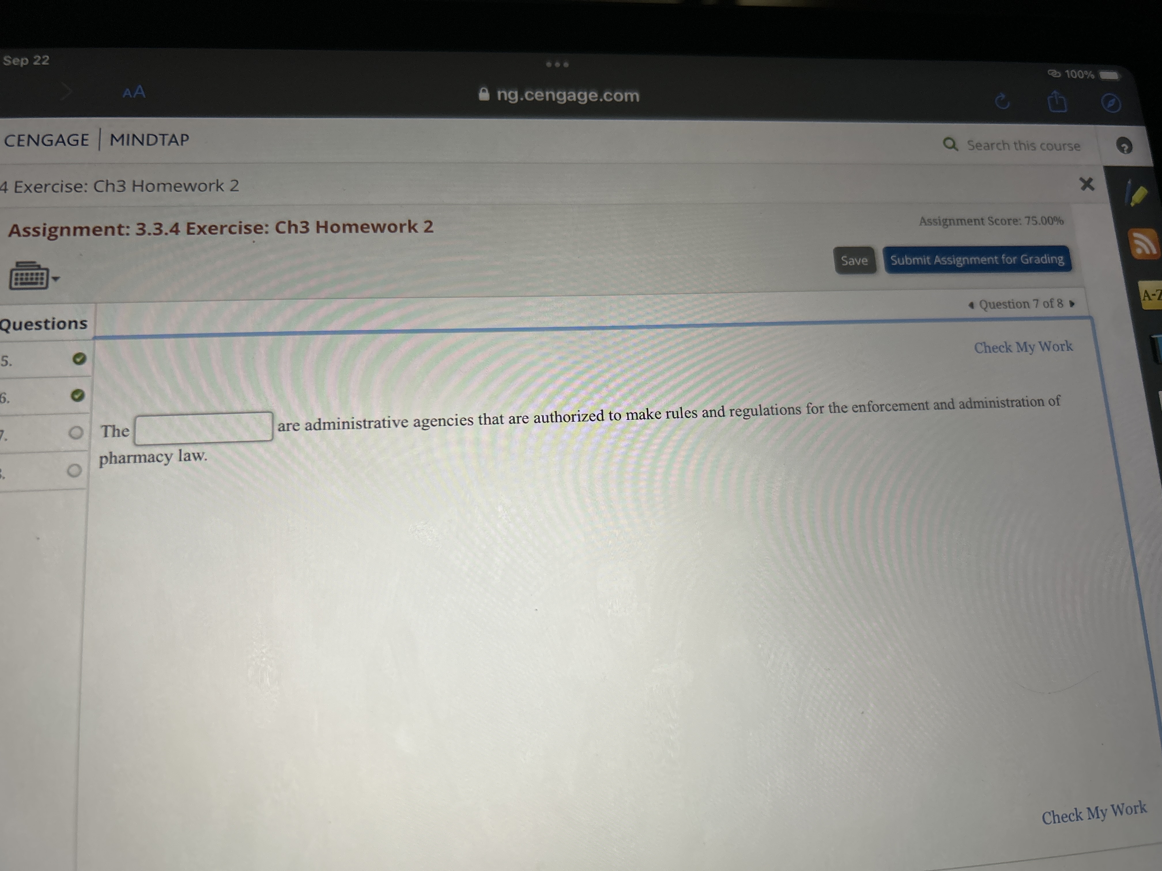 The are administrative agencies that are