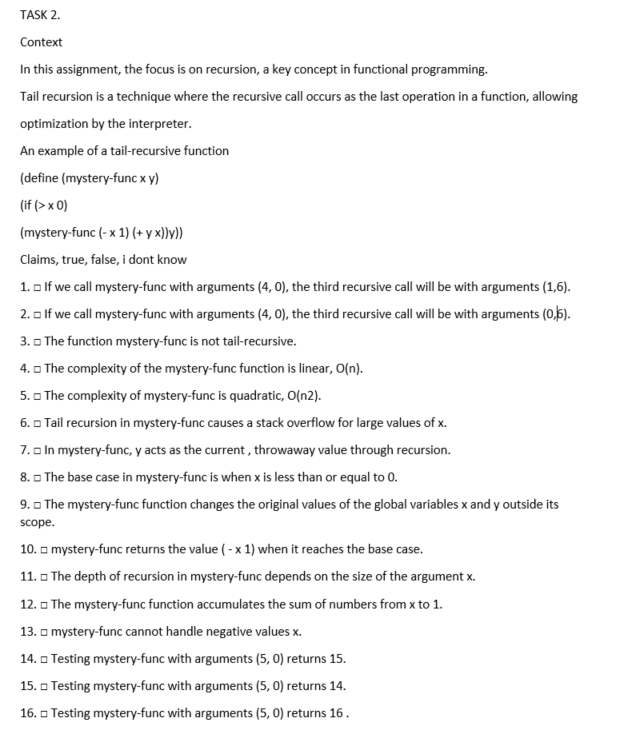 please solve this. it is functional programming