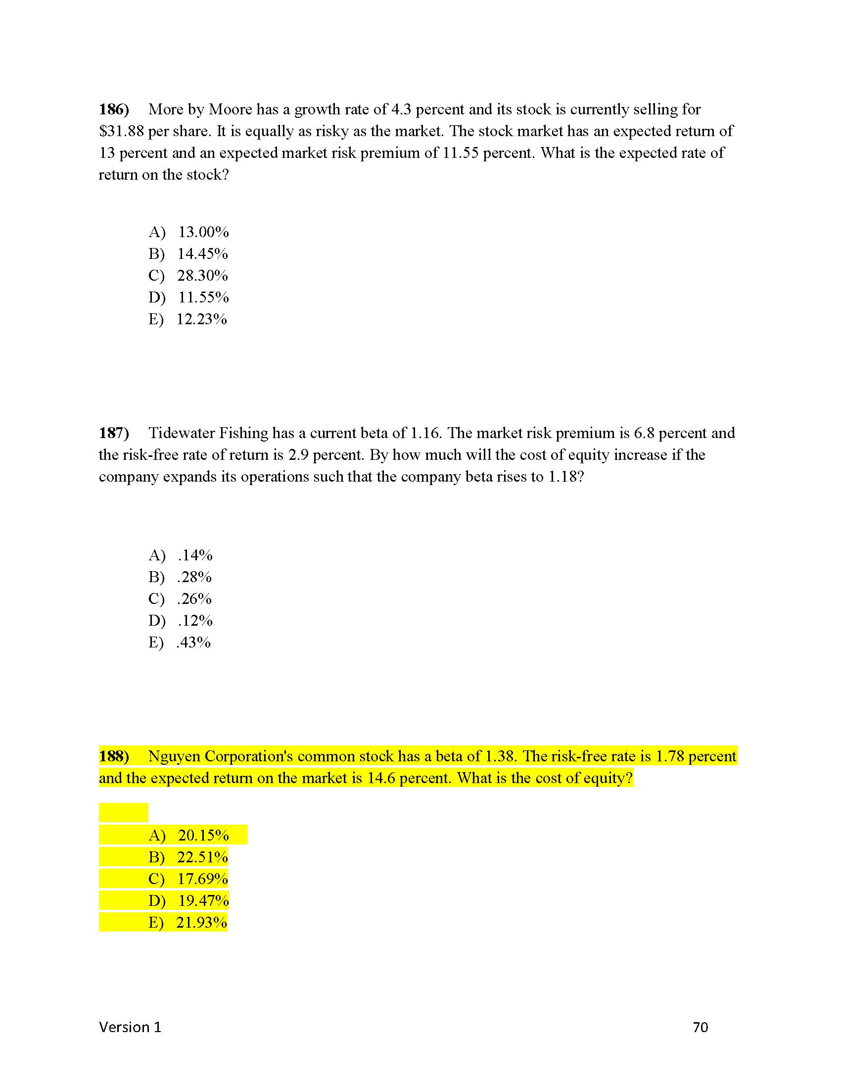 A) 7.86% B) 9.43% C) 8.17% D) 4.67% E) 5.90% 133)