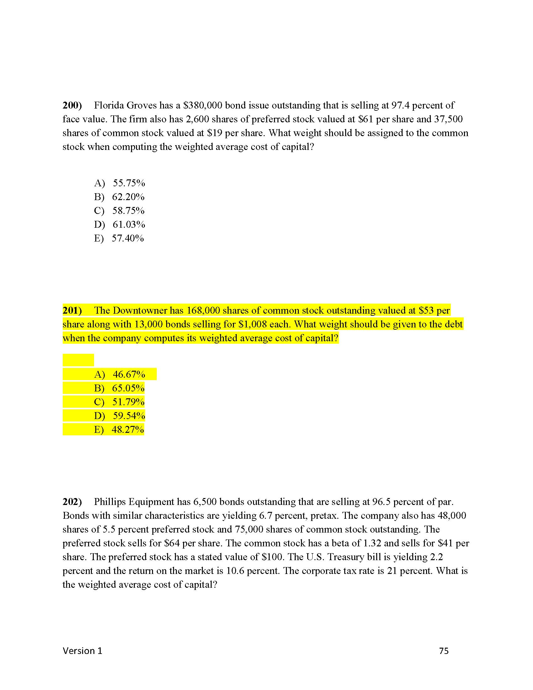 A) 7.86% B) 9.43% C) 8.17% D) 4.67% E) 5.90% 133)