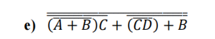 e ) ? b a r ( ? b a r ( ? b a r ( ( A + B ) ) C )