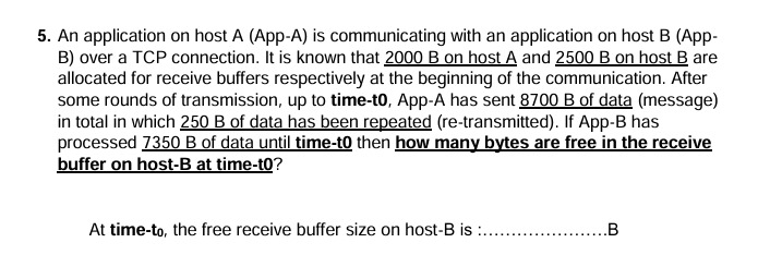 An application on host A ( App - A ) is