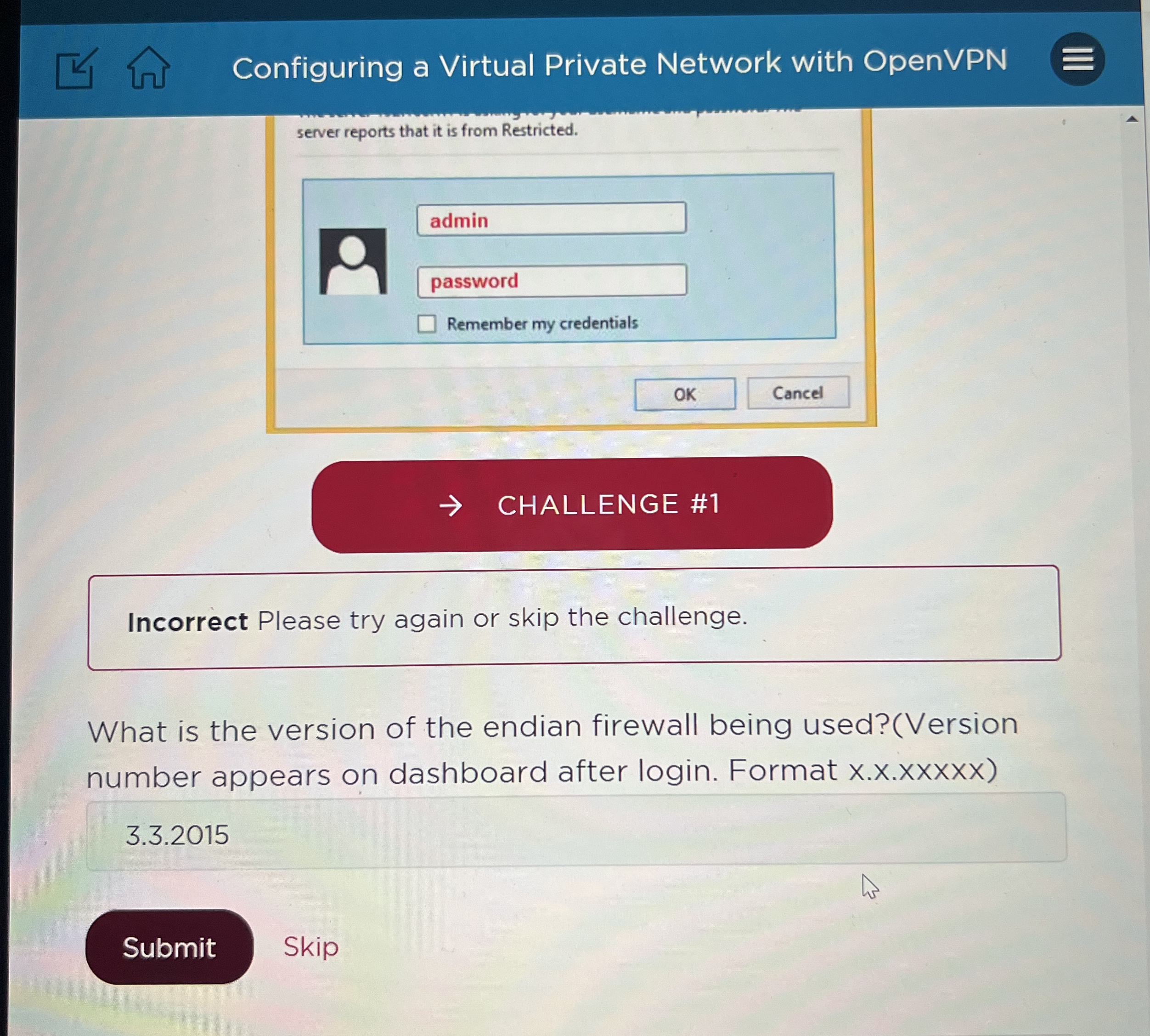Configuring a Virtual Private Network with