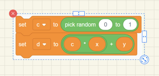 Assume that initially the variable x is set to 4