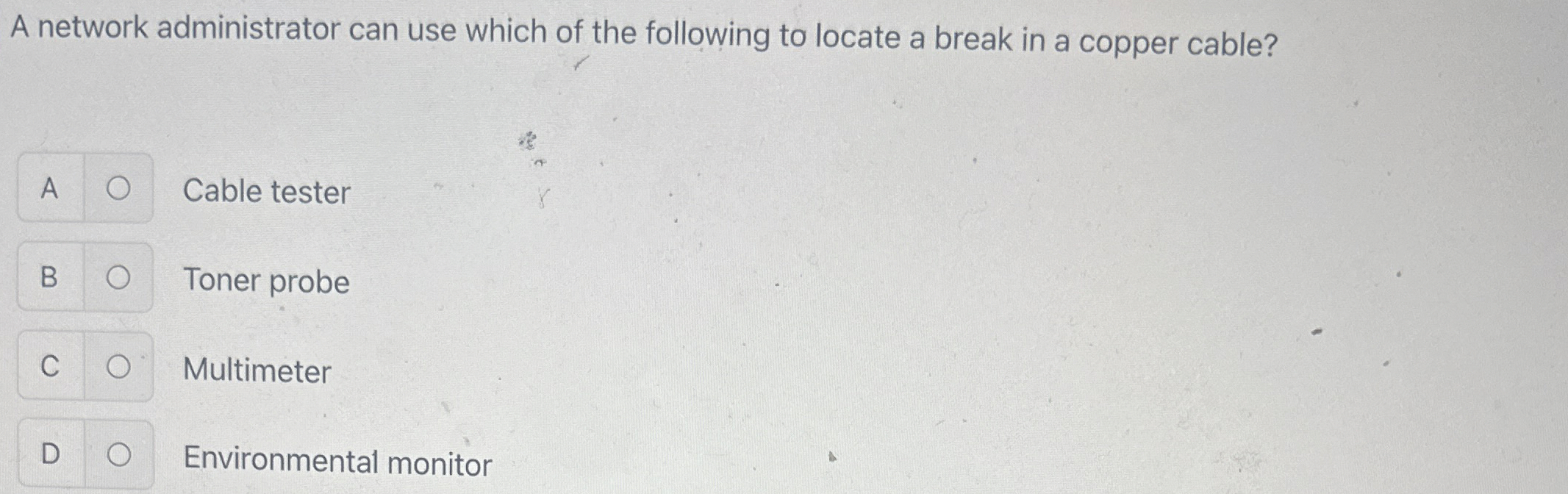 A network administrator can use which of the