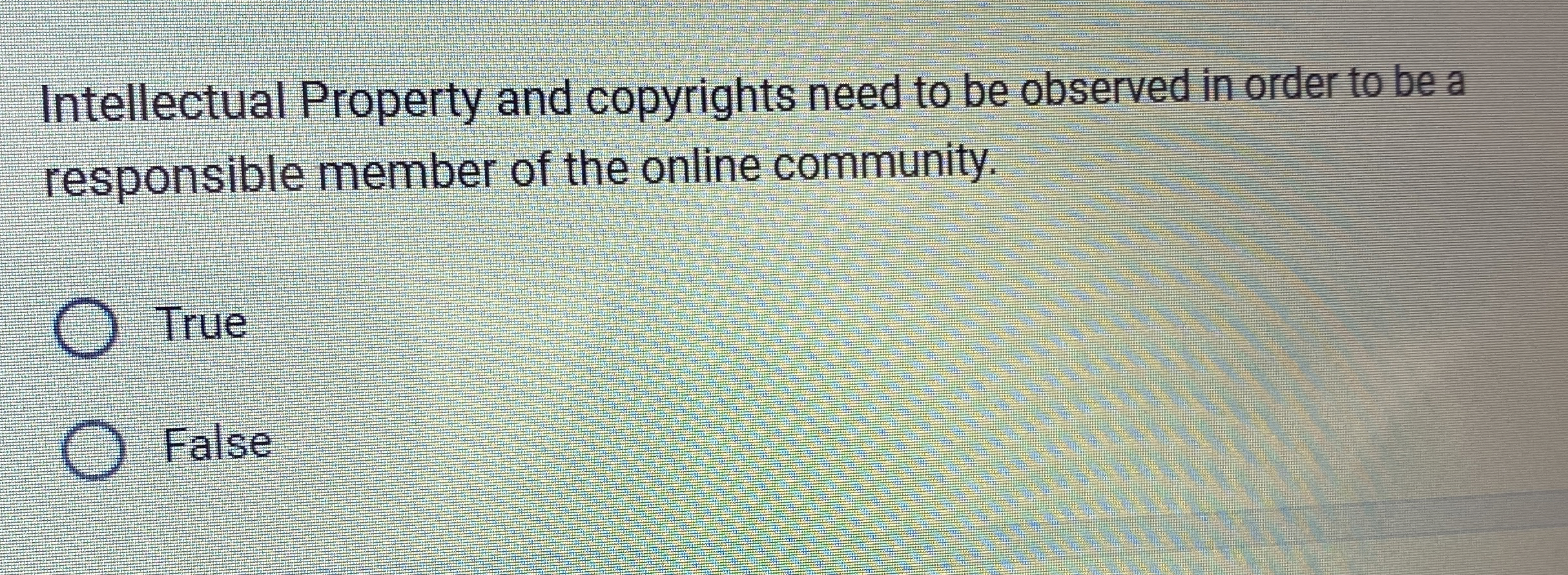 Intellectual Property and copyrights need to be