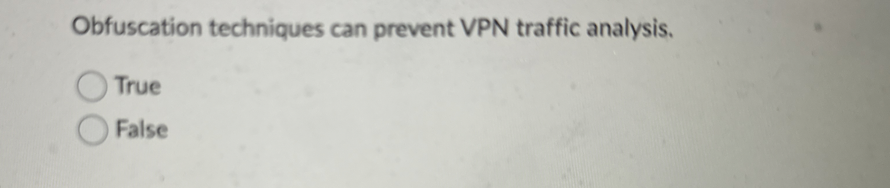 Obfuscation techniques can prevent VPN traffic