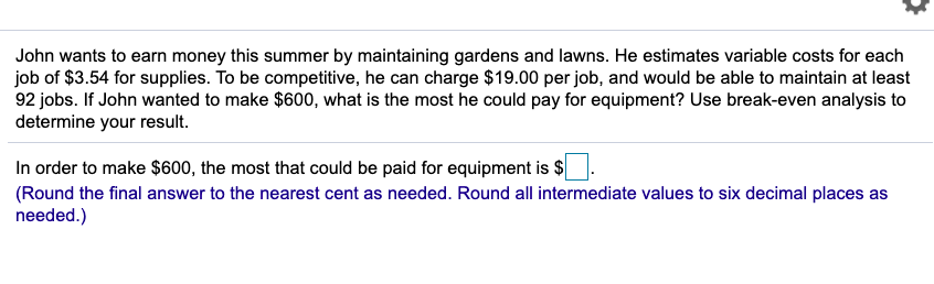 41 A machine requires three hours to make a unit