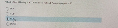Which of the following is a TCP / IP model