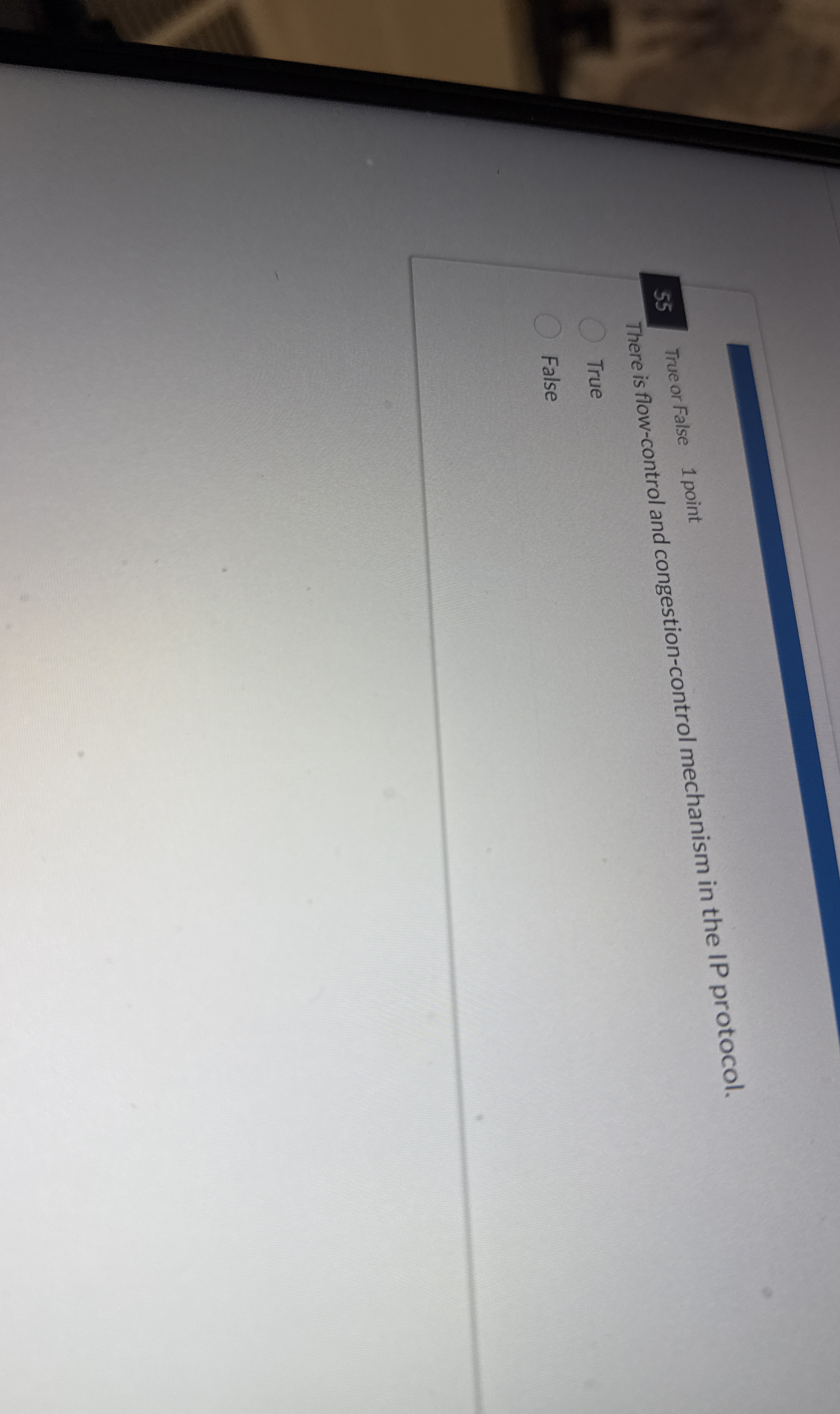 There is flow - control and congestion - control