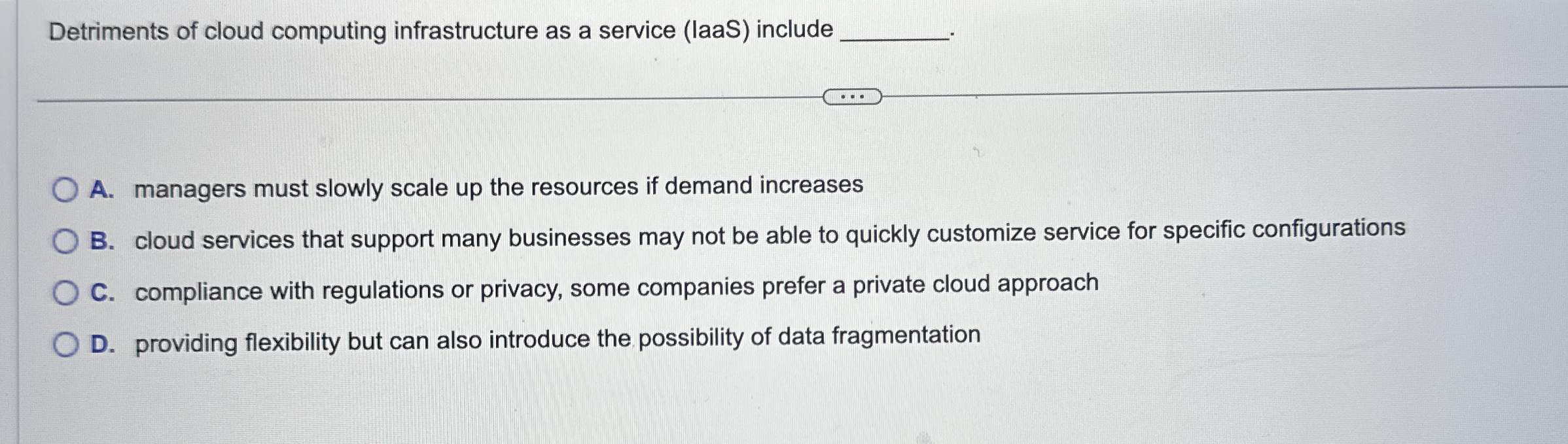 According to Nikki and Carl, the elastic leasing