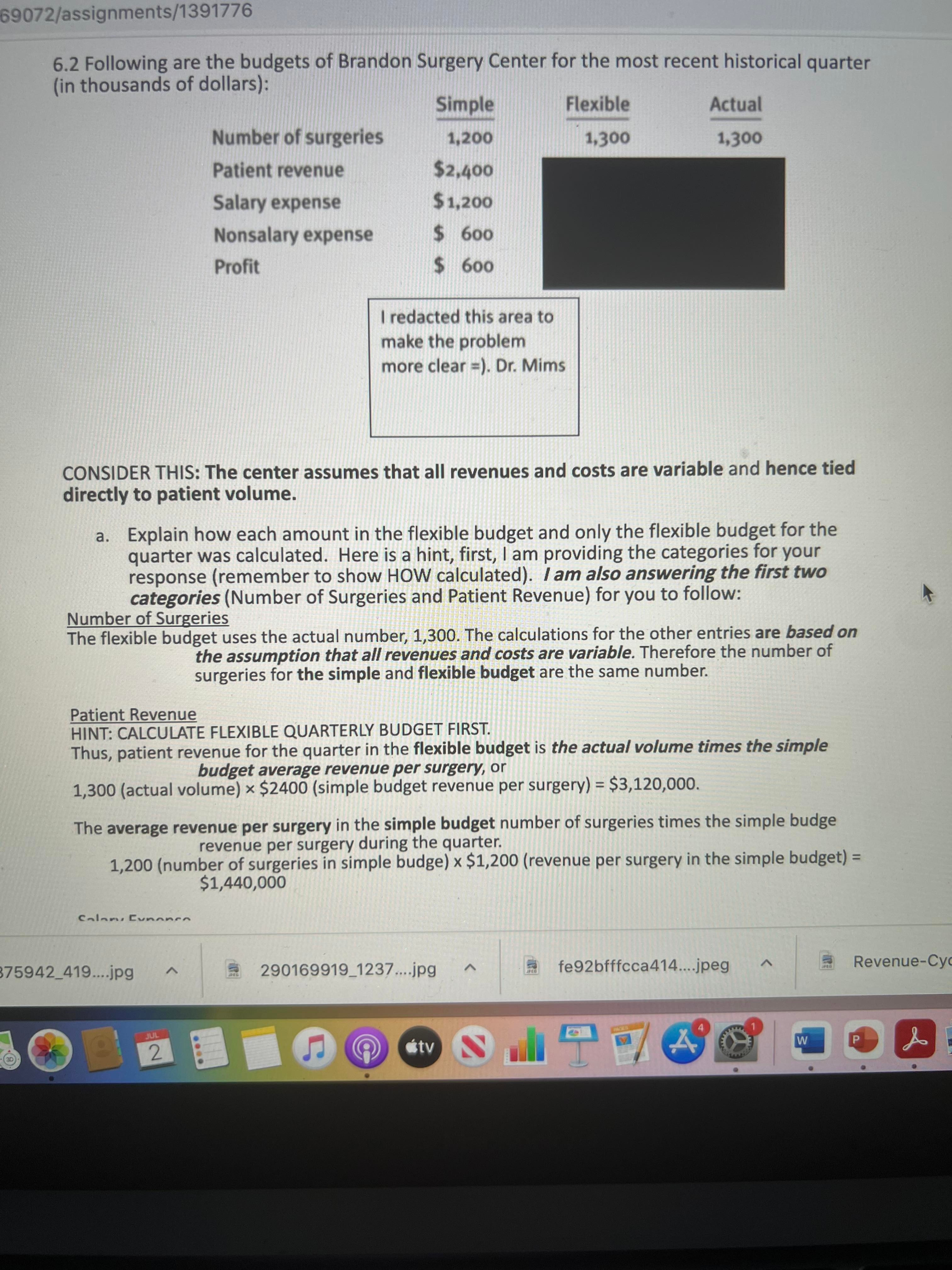 2. Go to page 184 to use the "ACTUAL" column.