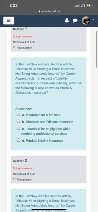 question 1. Mike and Sarah are evaluating two