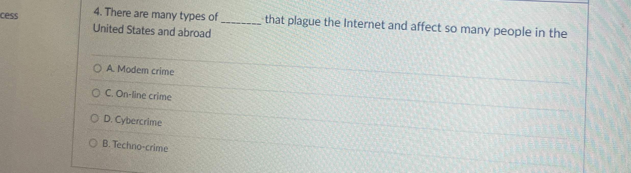 There are many types of United States and abroad