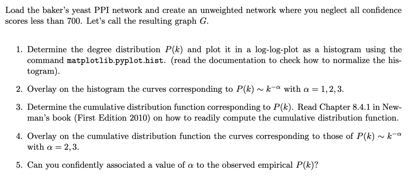 Load the baker's yeast PPI network and create an