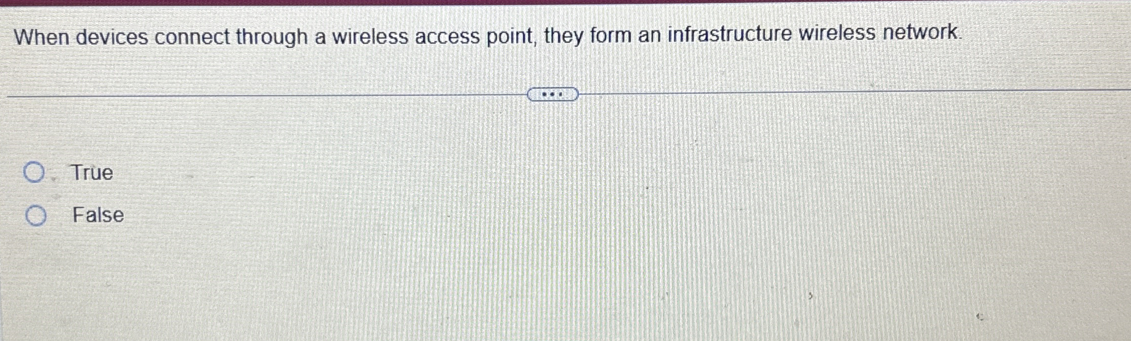 When devices connect through a wireless access