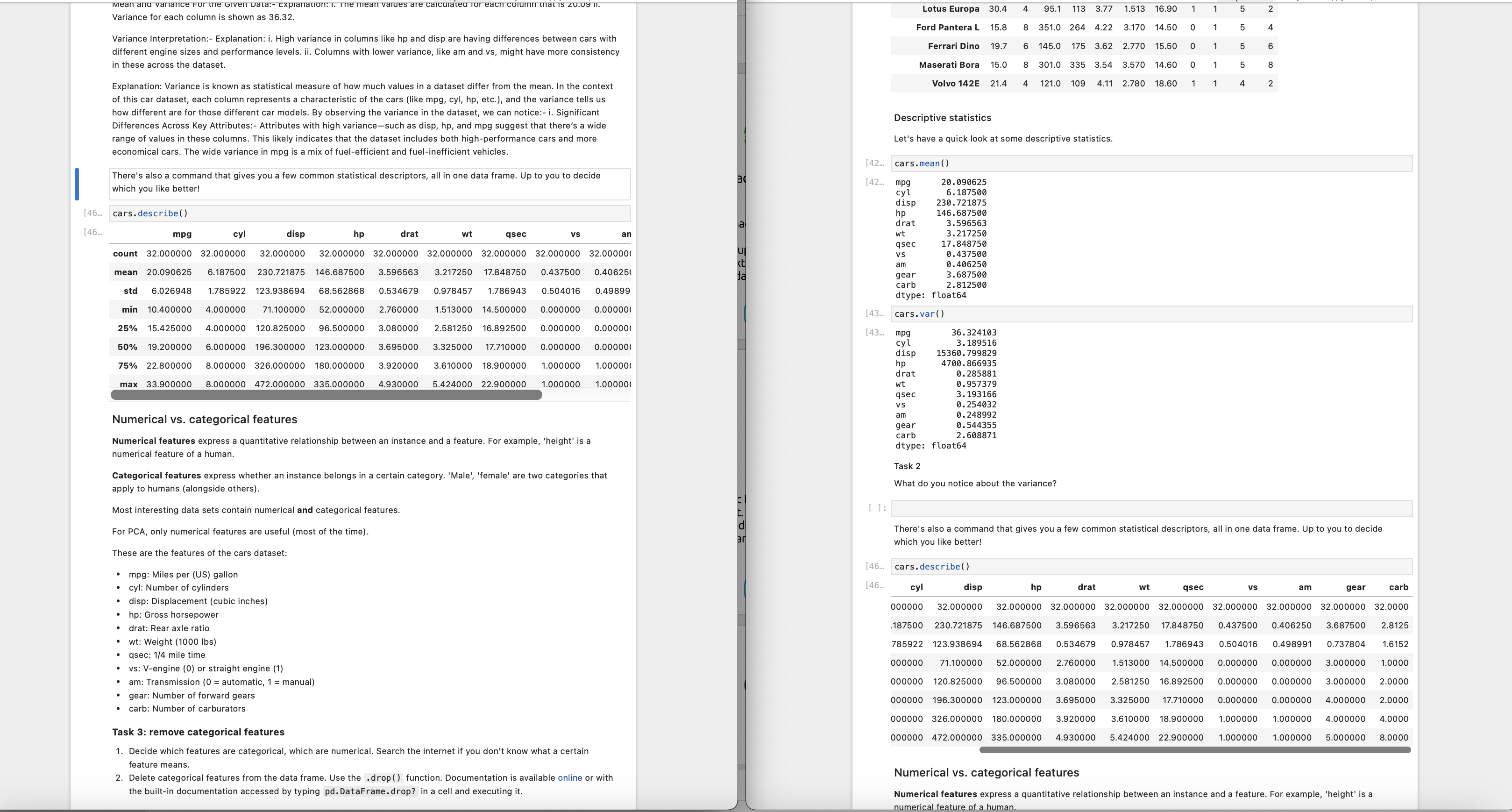 Need Task 3 Solutions and use Python to solve