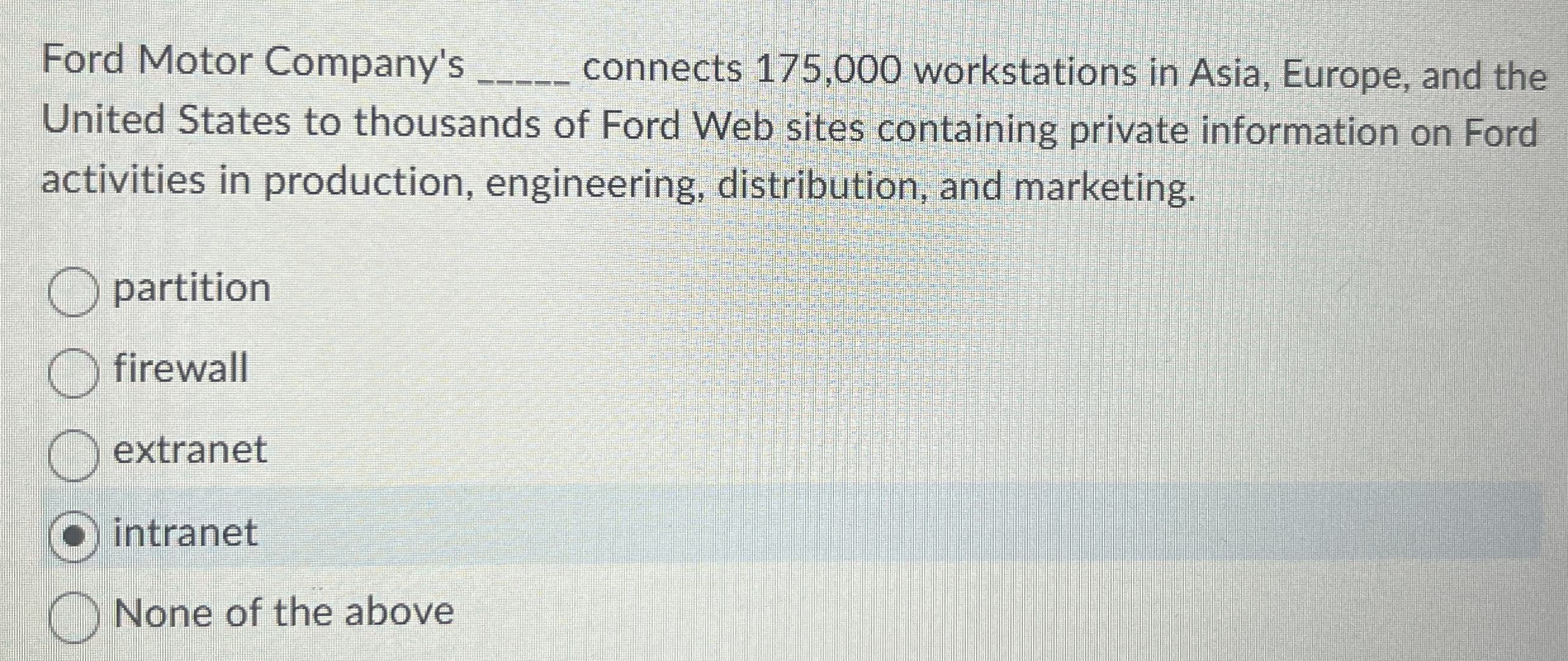 Ford Motor Company's q , connects 1 7 5 , 0 0 0