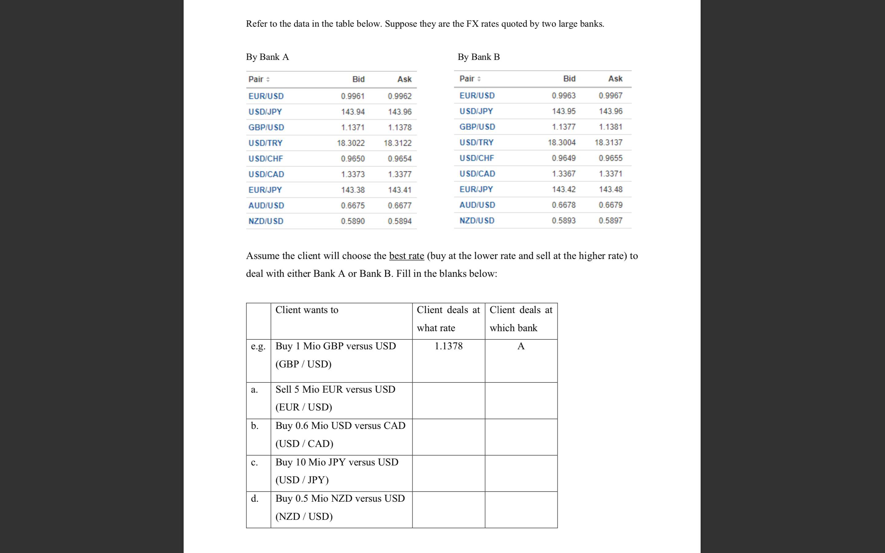 Refer to the data in the table below. Suppose