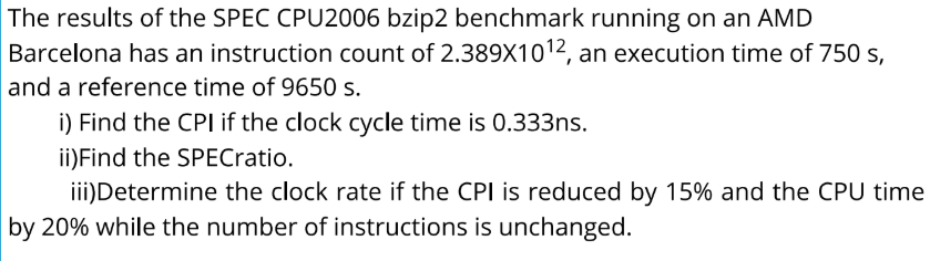 The results of the SPEC CPU 2 0 0 6 bzip 2