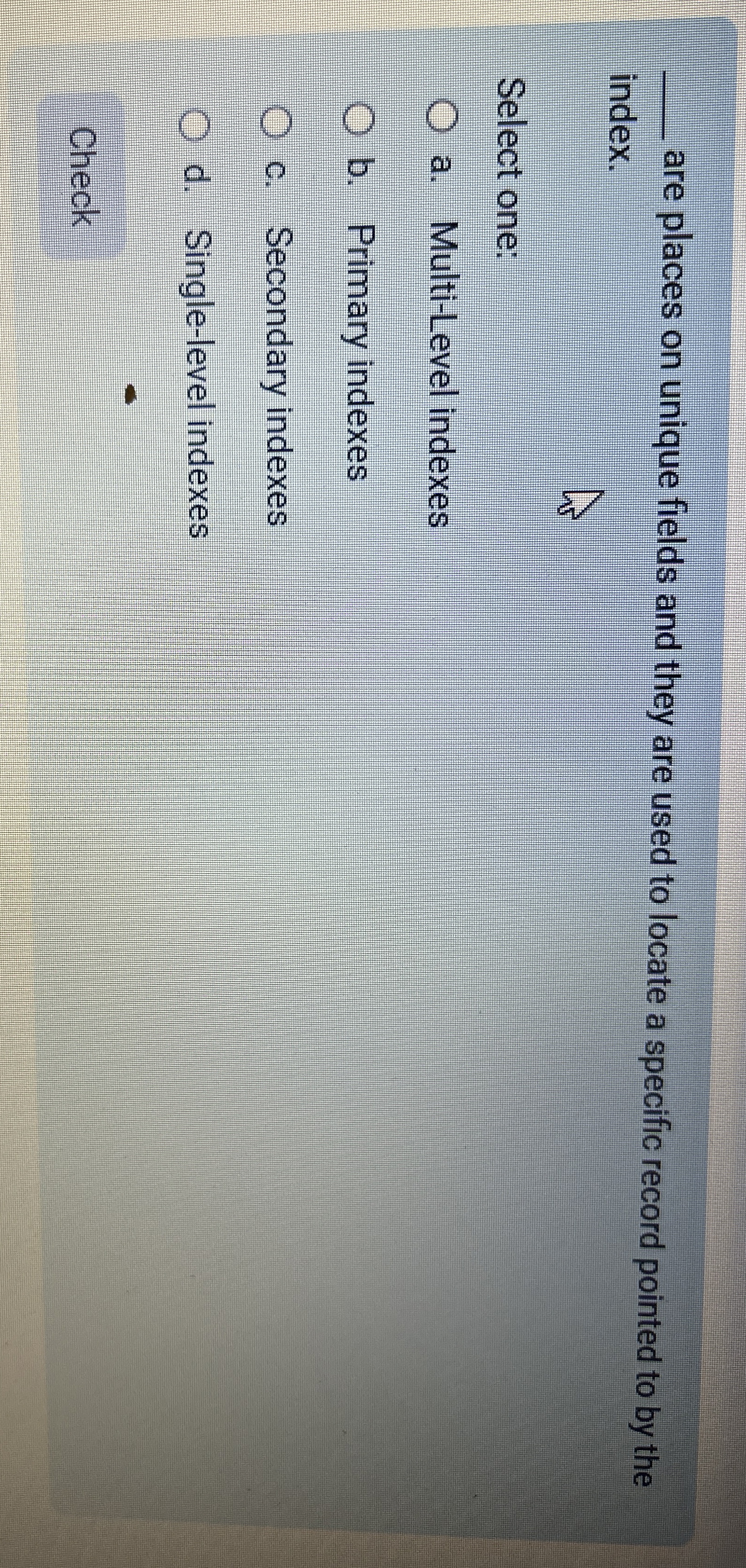 q , are places on unique fields and they are used