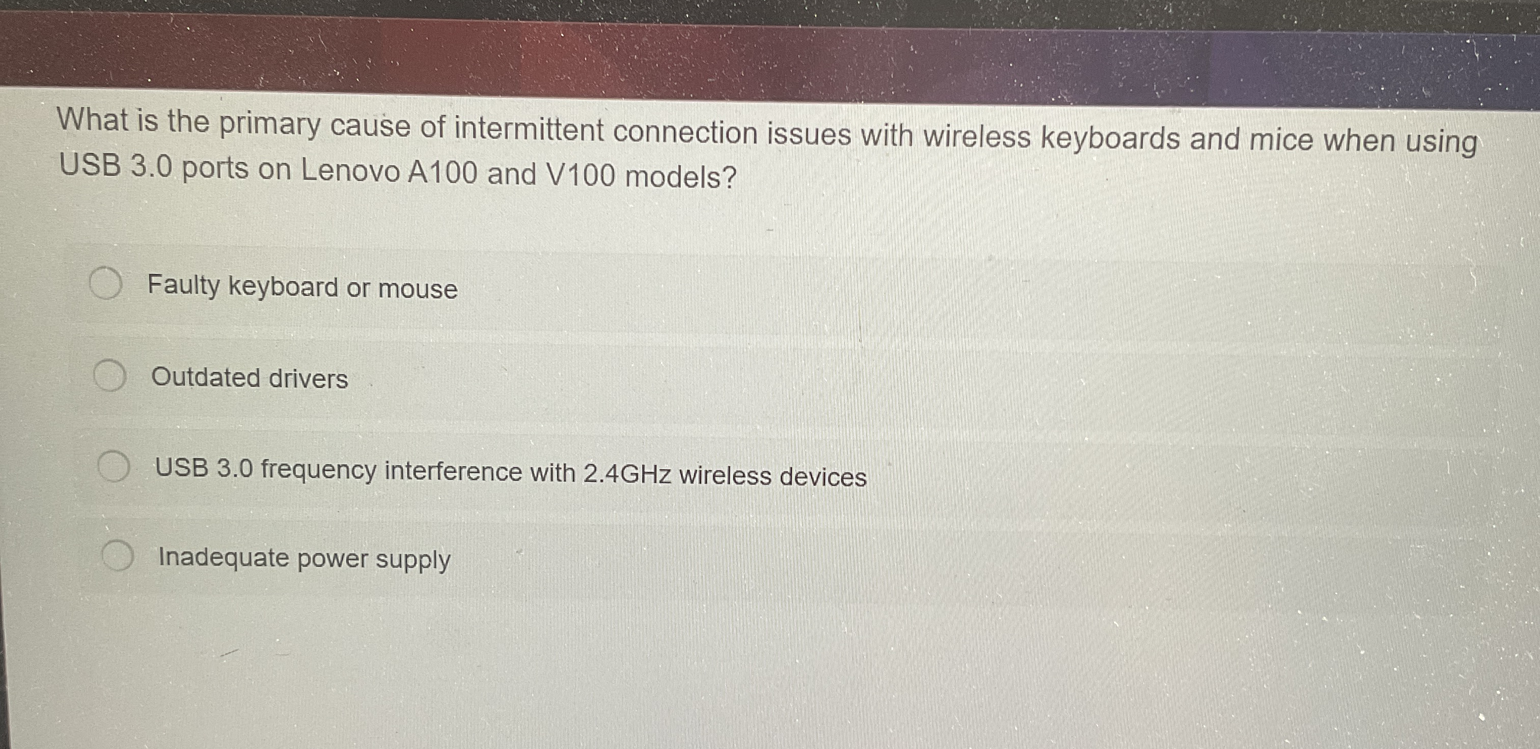 What is the primary cause of intermittent
