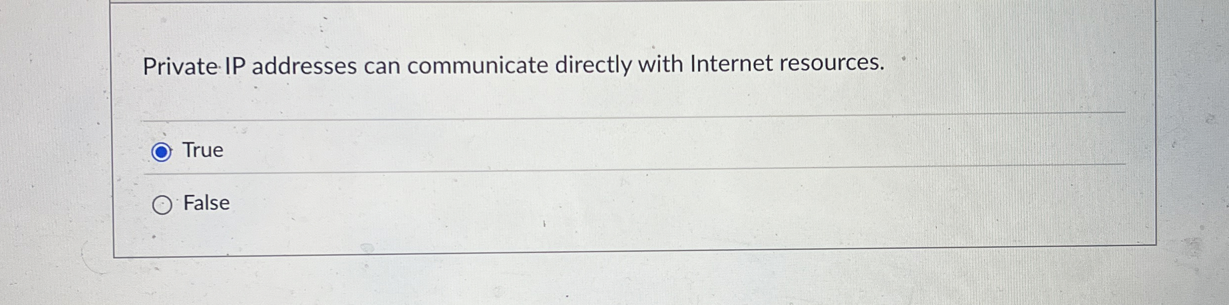 Private.IP addresses can communicate directly