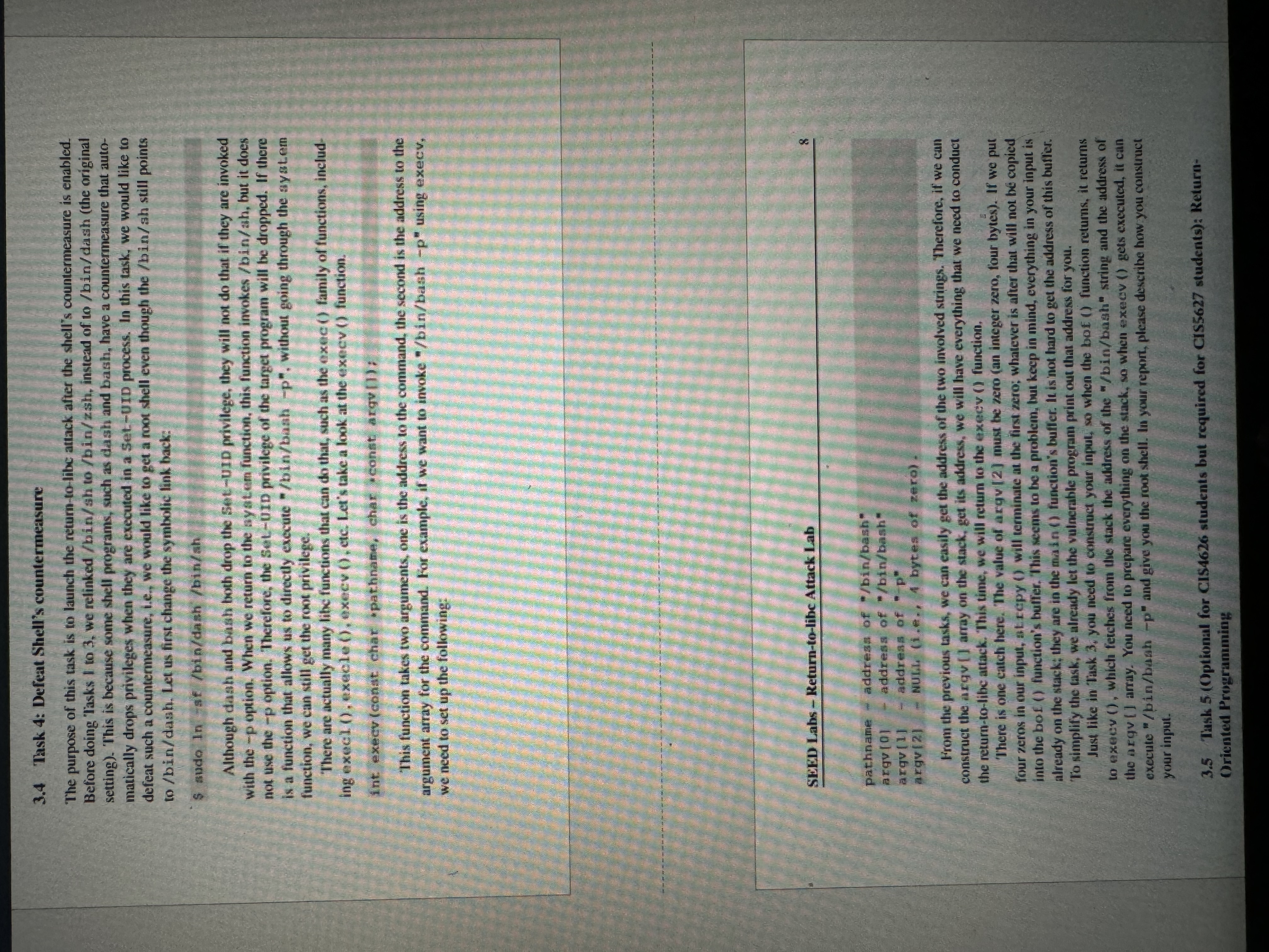 How to complete task 4 .