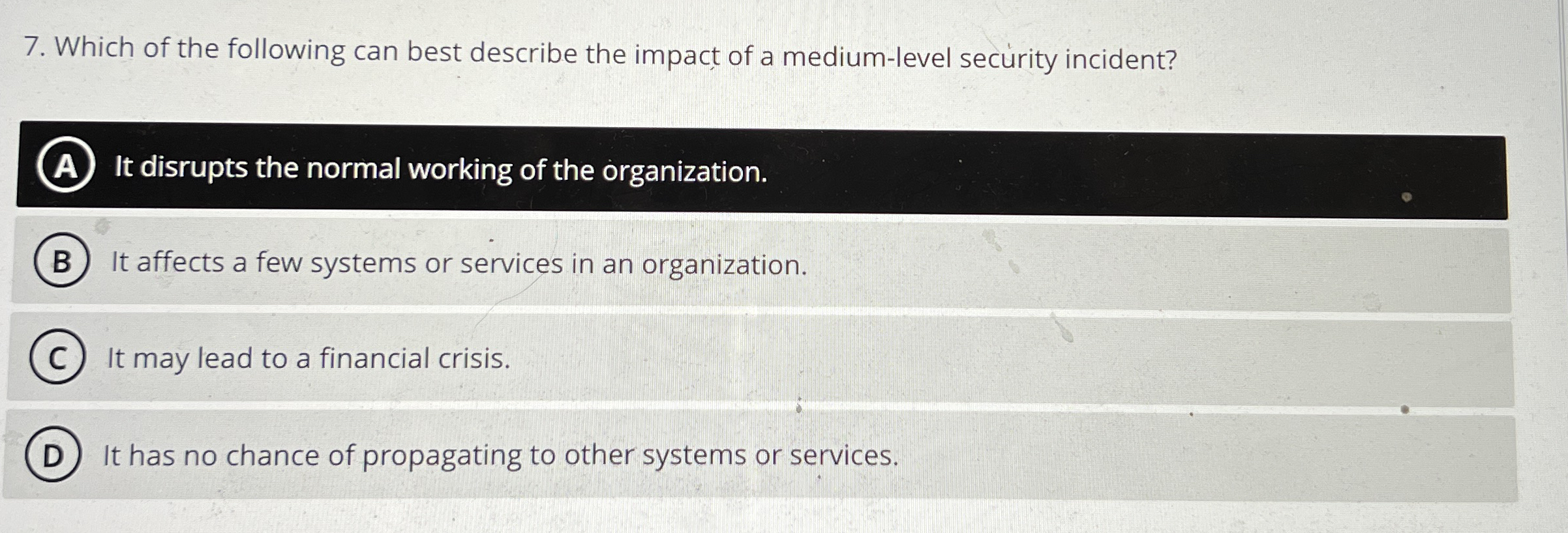 Which of the following can best describe the