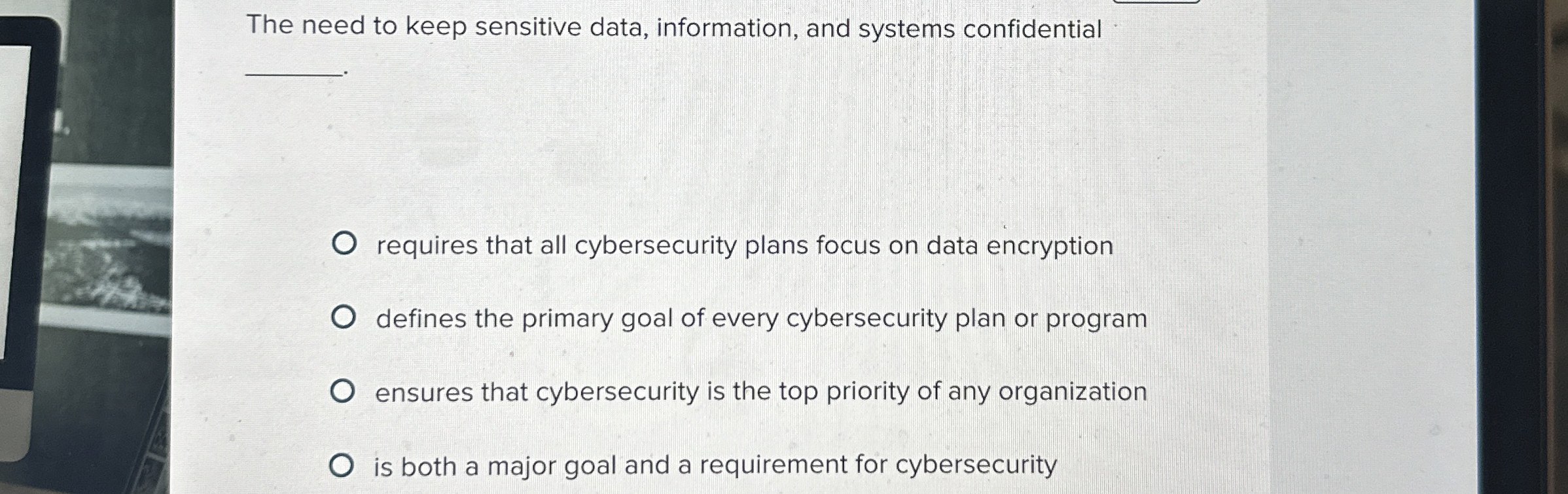 The term "cybersecurity threat mitigation" refers