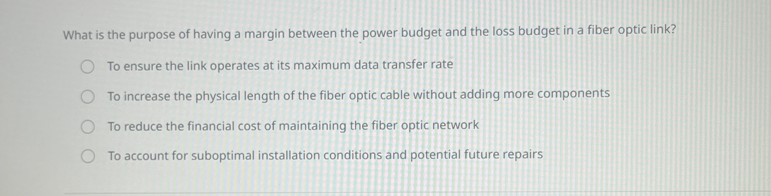 What is the purpose of having a margin between