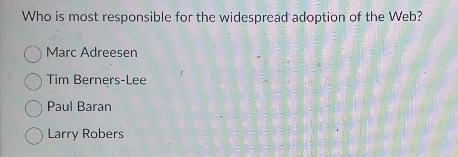 Who is most responsible for the widespread
