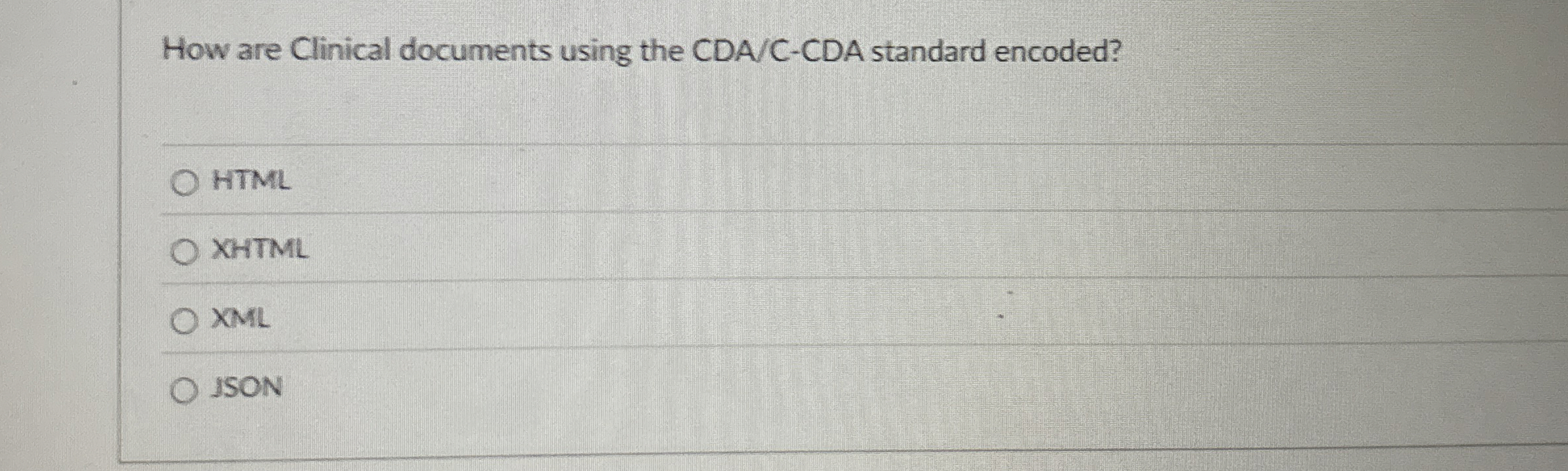 How are Clinical documents using the CDA / C -