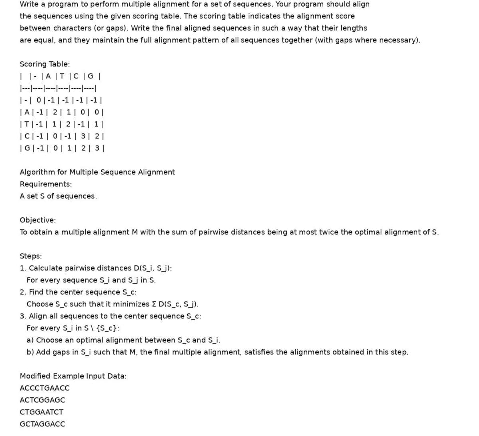 ( Solve it manually no coding needed ) Write a