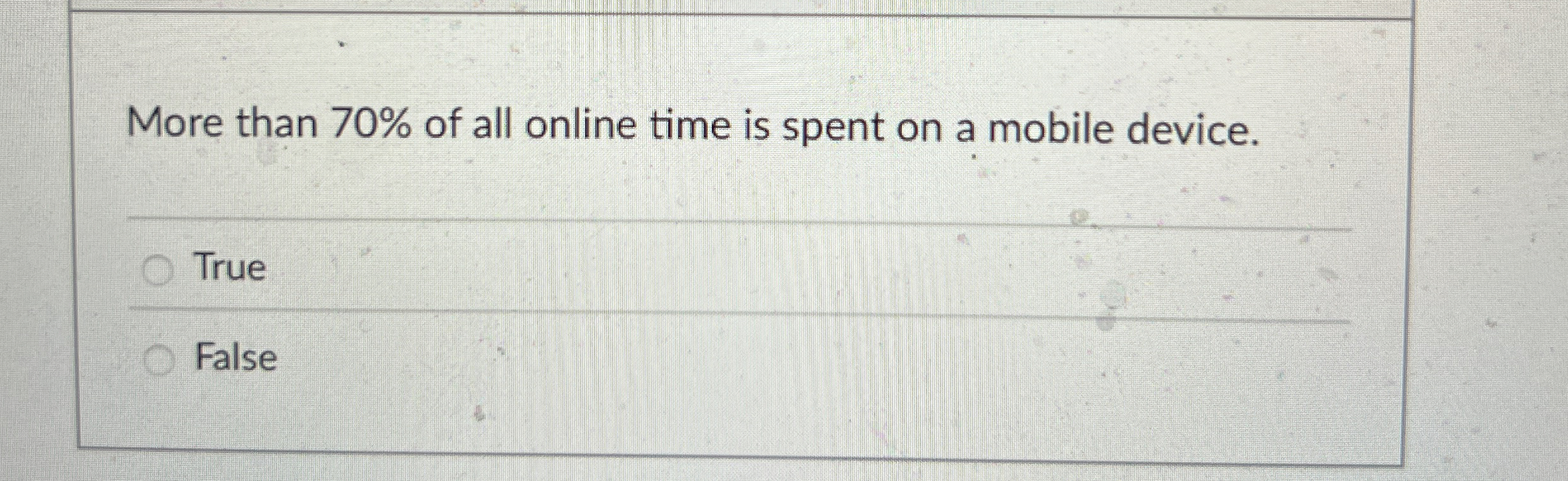 More than 7 0 % of all online time is spent on a