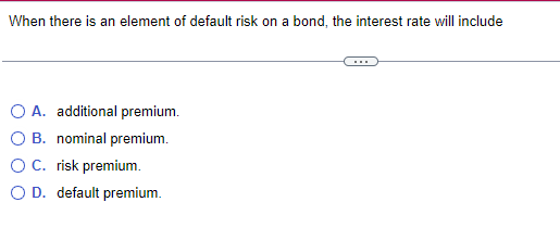 1u"."hen there is an element at default risk an a