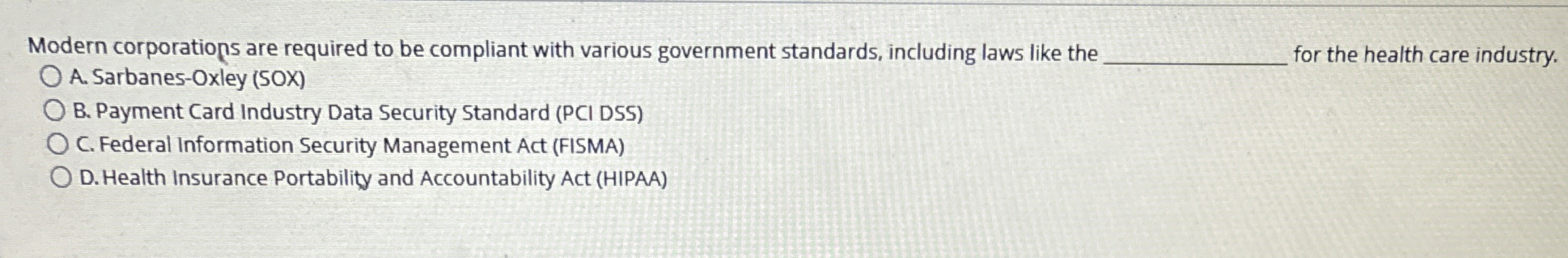 Modern corporations are required to be compliant
