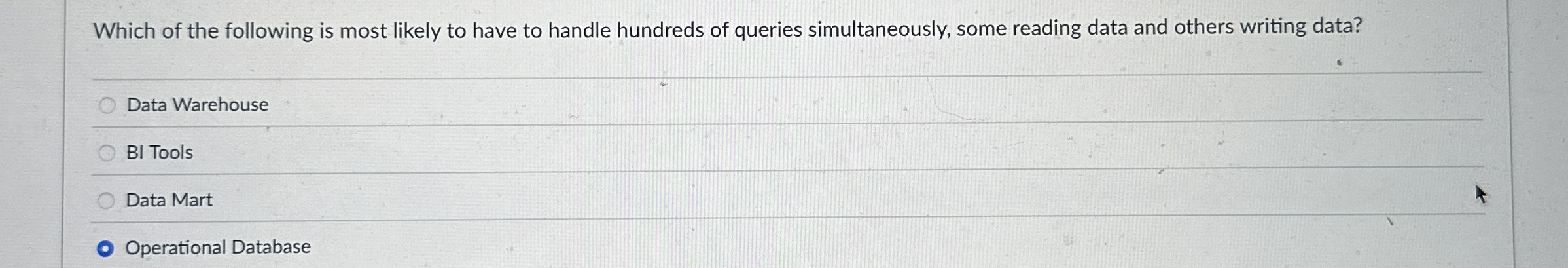 Which of the following is most likely to have to