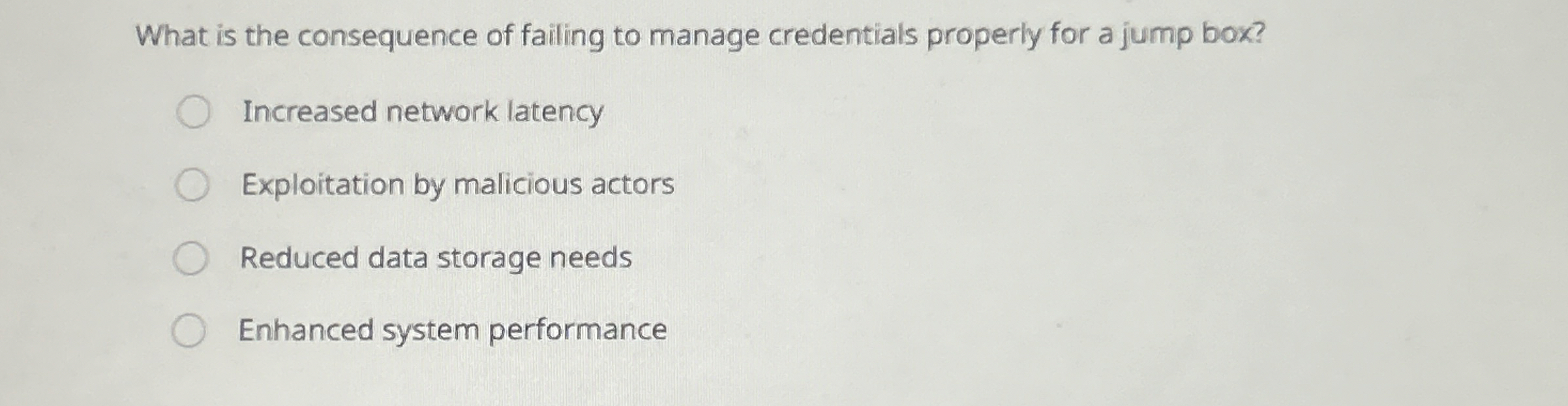 What is the consequence of failing to manage