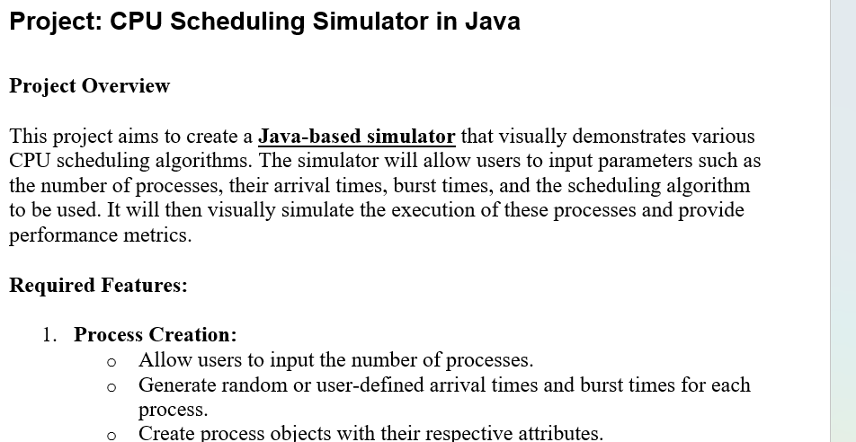 Show me the steps to solve Project: CPU